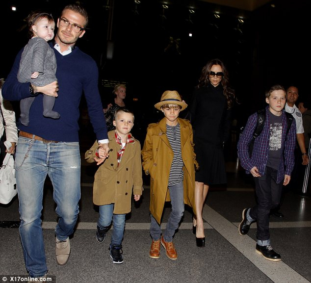 Beckham Pilih Tinggal di London