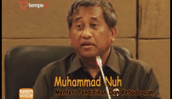Mendikbud: Sistem Belajar RSBI Bukan Ideologi Terlarang, Lanjutkan Dahulu