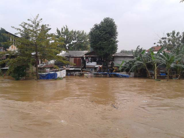 Banjir di 39 Kelurahan, 9.374 Warga Jakarta Mengungsi