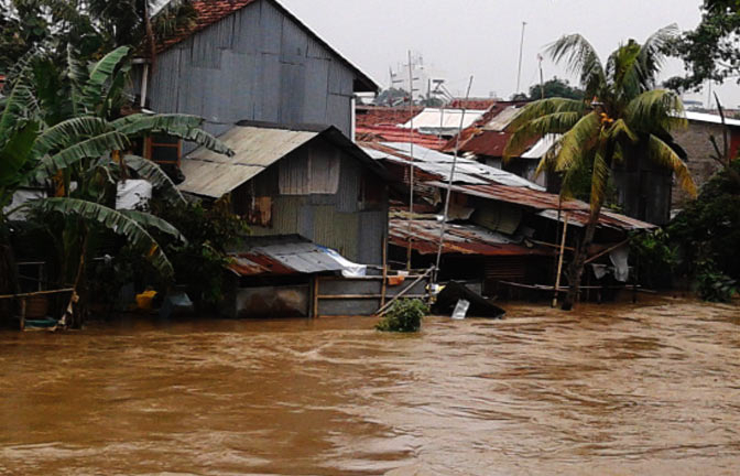 Banjir Jawa Barat, Ribuan Jiwa Mengungsi