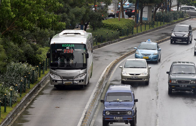 Kopaja dan Metromini Resmi Masuk Jalur Busway