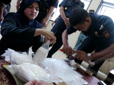 Sabu Senilai 4 M dari India Diselundupkan ke Balikpapan