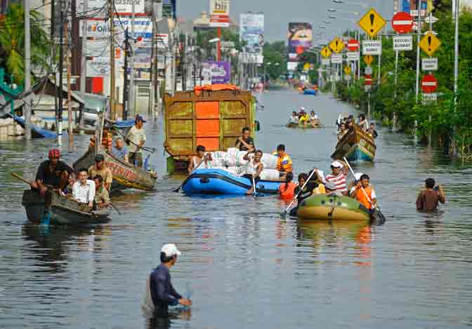 BNPB: 60an Lokasi di Jakarta Masih Tergenang