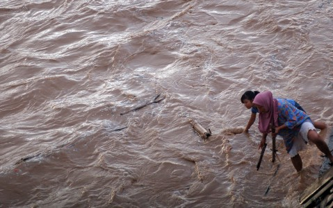 Warga Bungo Jambi Siaga Banjir