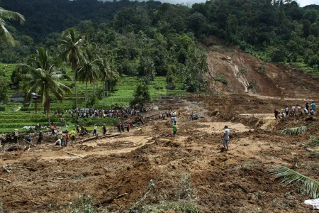 Sejumlah Wilayah di Sulut longsor