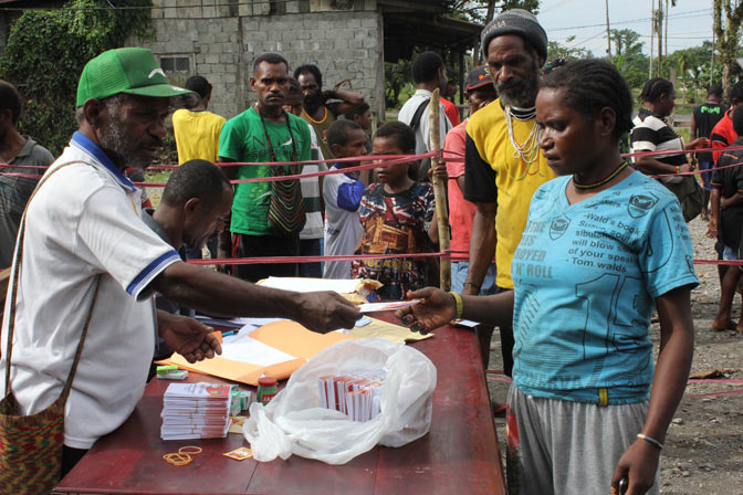 10 Distrik di Jayapura Kekurangan Kartu Pemilih
