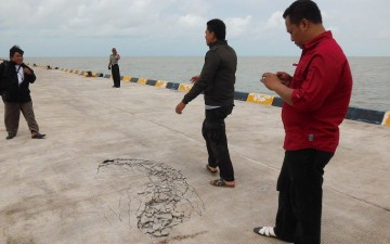 Dermaga Pelabuhan di Rembang Selesai Diperbaiki