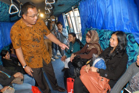 Pintu Kedatangan TKI di Bandara Soetta Dijaga Petugas Perempuan