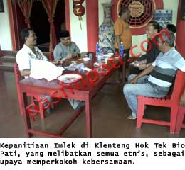 Imlek di Pati Perkokoh Akulturasi Anak Bangsa