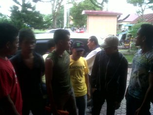 Diteriaki Maling, Anggota Lantamal Belawan Bonyok Dihakimi Massa