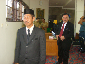 Habis Masa Tugas, Walikota Cirebon Pamitan