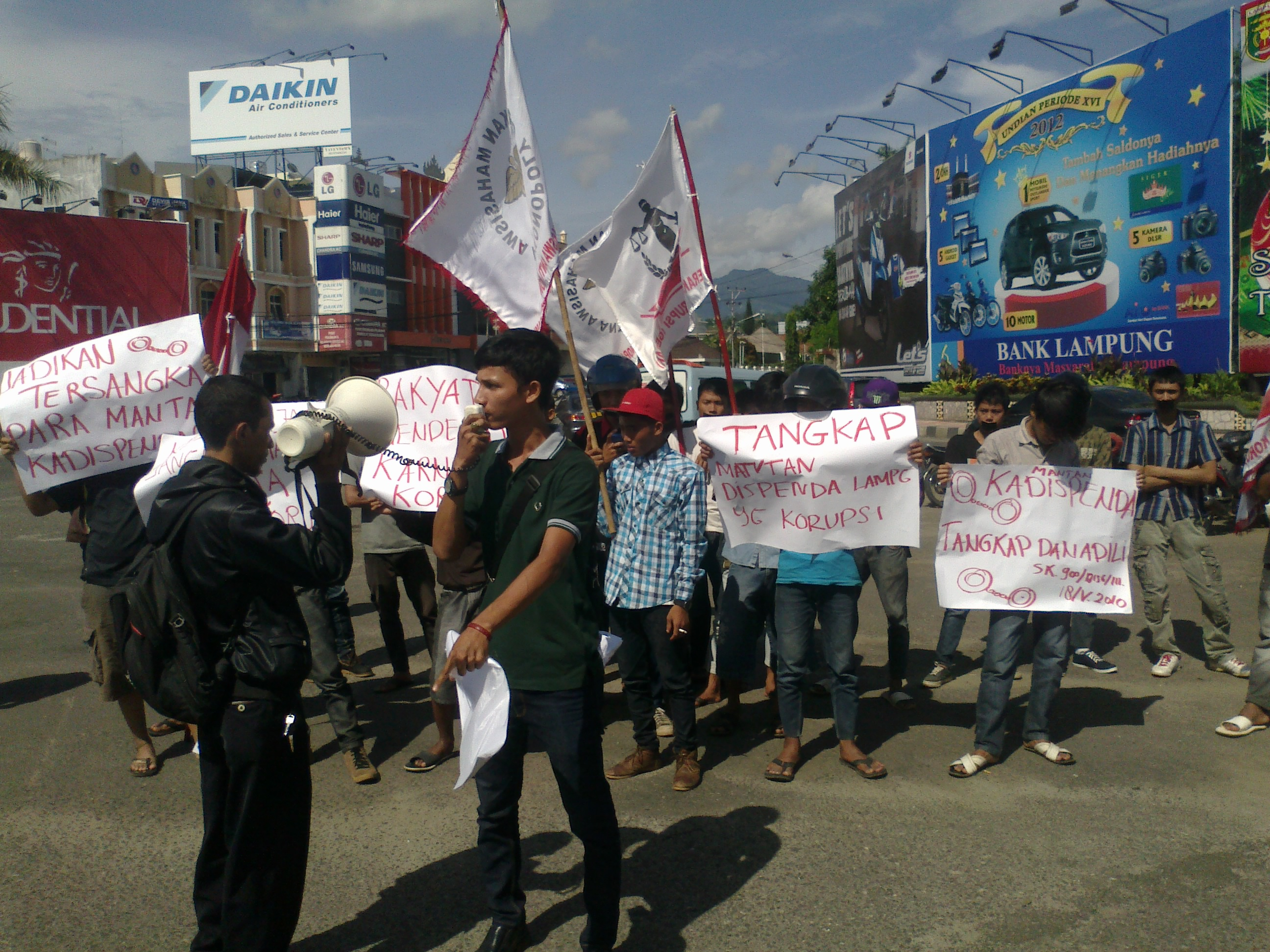 Aktivis dan Mahasiswa Lampung Desak Kejaksaan Usut Kasus Korupsi Walikota