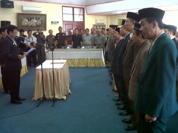 21 Pejabat Eselon II Pemkab Lampung Timur Dimutasi