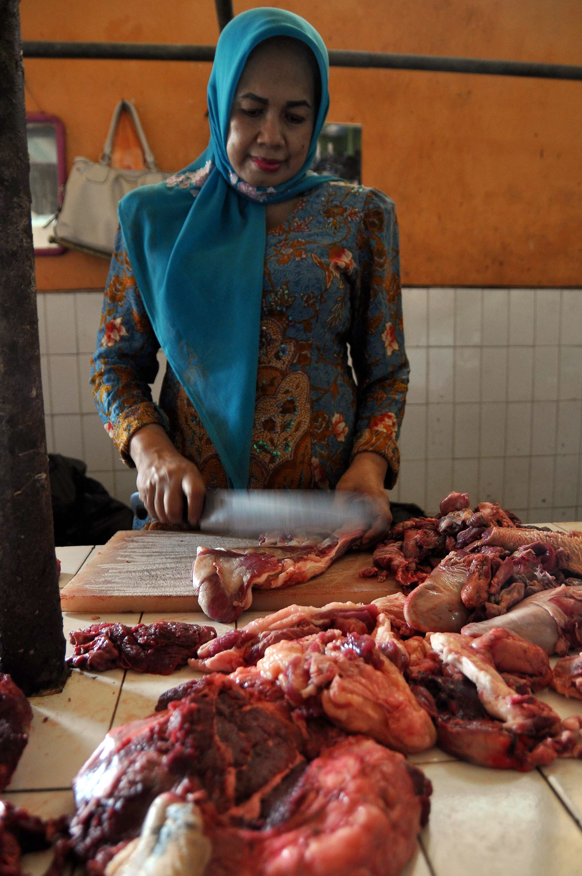 Harga Daging Sapi di Pasar Tradisional Pati Masih Normal
