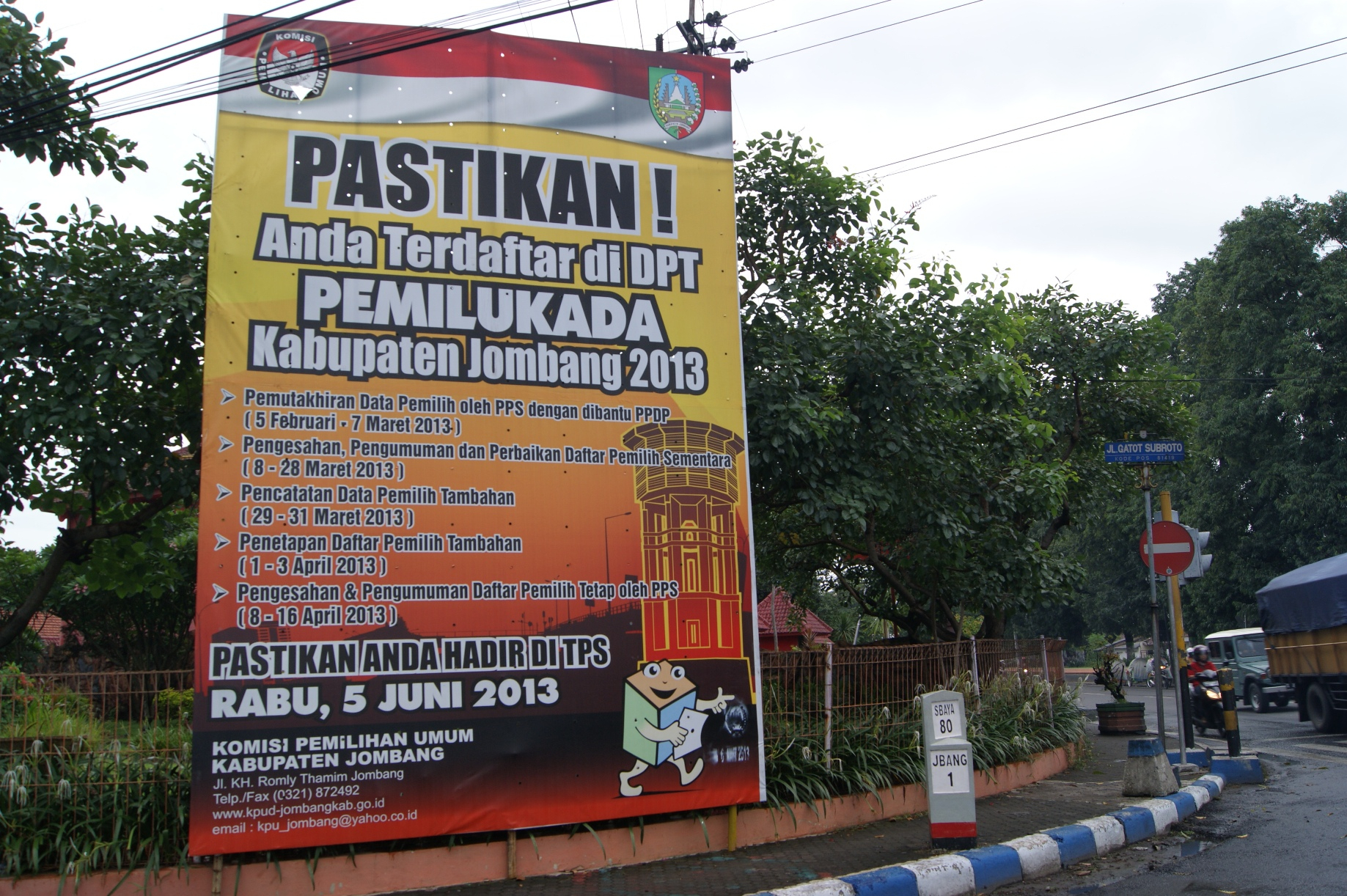 KPU Jombang: Cagub dan Cawagub Harus Bebas Hutang