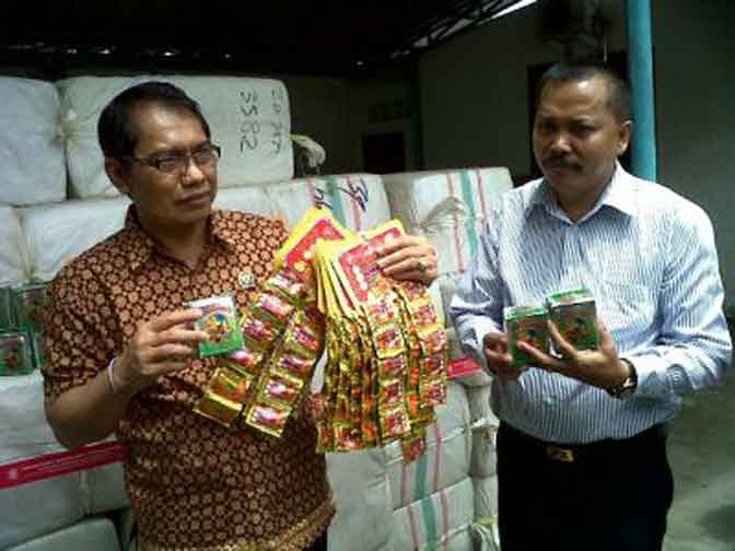 BBPOM Medan Sita Produk Ilegal Senilai Rp 1 Miliar
