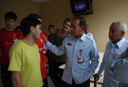 16 Warga Burma Ditahan di Kantor Imigrasi Kendari
