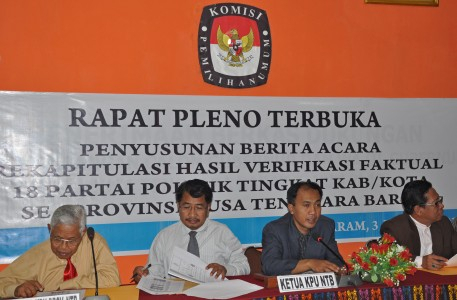 KPU NTB: Pasangan Cagub Taati Laporan Dana Kampanye
