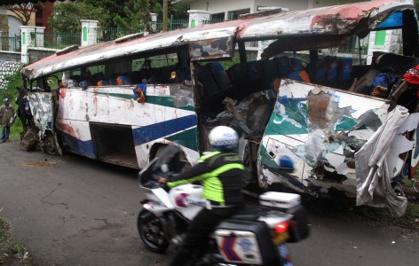 Berikut Daftar Korban Bus Masuk Jurang di Simalungun