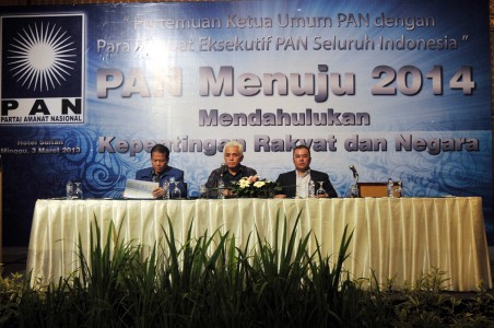 Hatta Rajasa: Kader PAN di Pemerintahan Harus Fokus