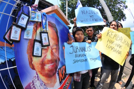 Sekdes Menjadi Tersangka Pemukulan Wartawati Paser TV