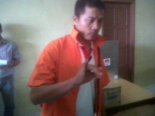 16 Tahanan Polresta Medan Ikut Coblos Pilgub Sumut