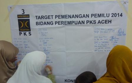 Kuota Caleg Perempuan PKS Aceh Lebih 30%