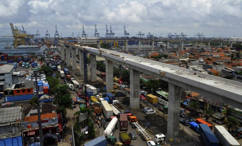 Rekayasa Lalu Lintas di Sekitar Jembatan Layang Bekasi