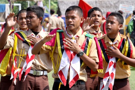 Enam Tewas Saat Latihan Pramuka di Pacitan