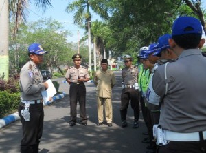 Polres Lumajang Gelar Latihan Pengamanan Pilkada