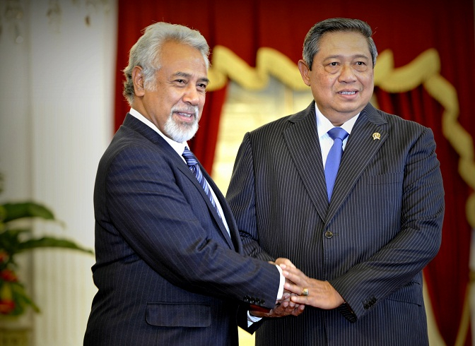 Bahas Perbatasan, PM Timor Leste Bertemu SBY