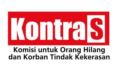HUT Kontras  di Depan Istana Merdeka