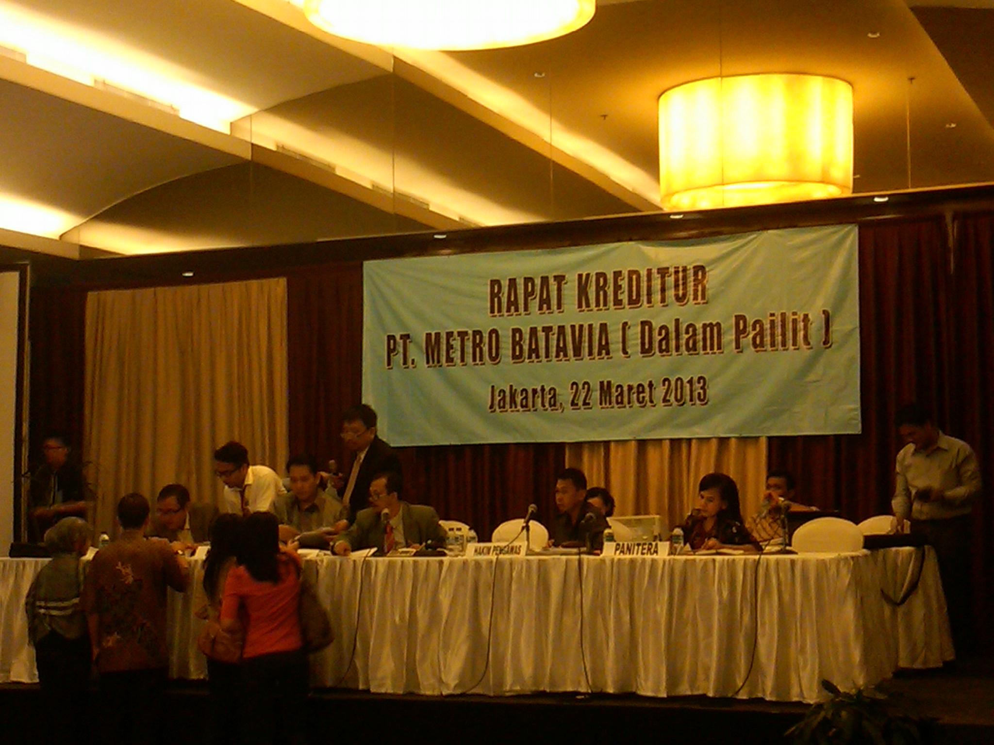 Utang Batavia 2,5T, Kurator Minta Kreditur Telusuri dan Laporkan Aset