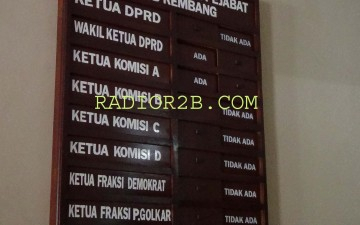 Raperda Menumpuk untuk Dibahas, DPRD Rembang Sibuk Kunker