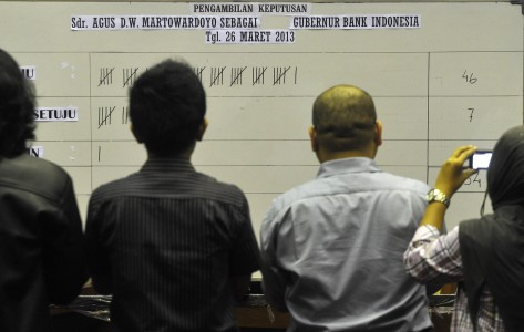 Agus Martowardojo Terpilih Jadi Gubernur Bank Indonesia