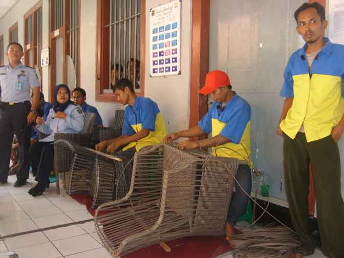Perusahaan Swasta Gandeng Warga Binaan di Rutan Cirebon