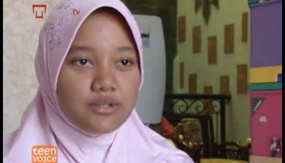Nadia Ciptakan Gelas Braille Untuk Bantu Tuna Netra