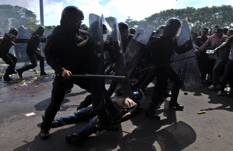 Ratusan Polisi Amankan Pilkada Kediri