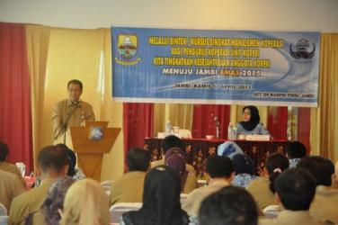 Tingkatkan Kualitas SDM, Korpri Jambi Gelar Kursus Koperasi