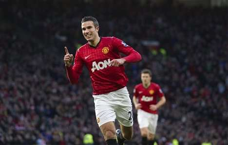 Hattrick Van Persie Bawa Man United Juara