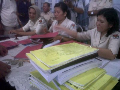 KPU Sumut Terima 29 Bacaleg DPD dan Caleg 12 Parpol