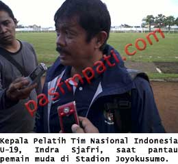 Pelatih Timnas U-19 Pantau Pesepakbola Muda dari Pati