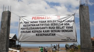 Nelayan di Sangatta Utara Minta Ganti Rugi kepada PT Tobe Indah