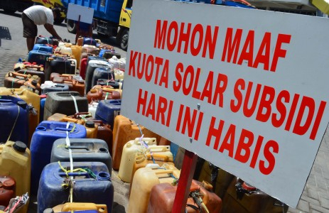 Solar Bersubsidi Masih Langka di Medan