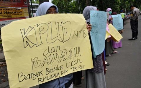 Bawaslu NTB: Semua Cagub Langgar Aturan Pilkada