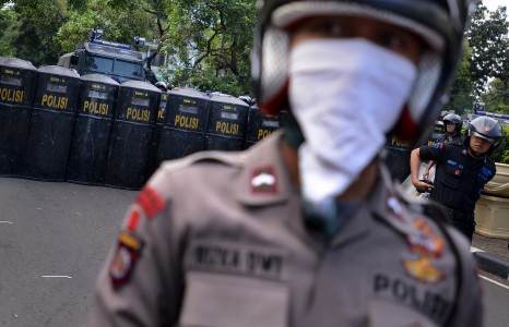 Kedubes Burma di Jakarta Masih Dijaga Ketat