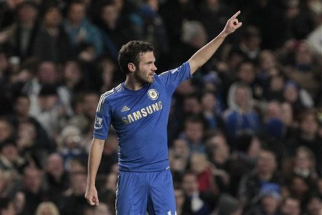 Juan Mata Taklukkan Man United di Old Trafford