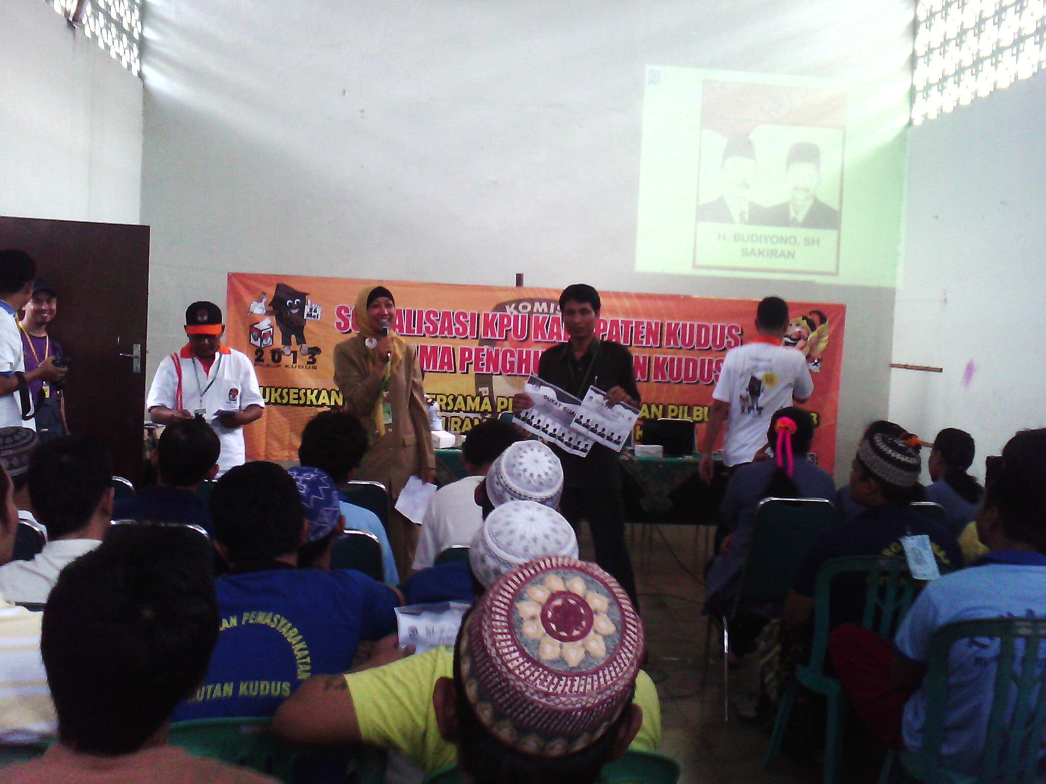 Tekan Golput, KPU Kudus Sosialisasi di Rutan