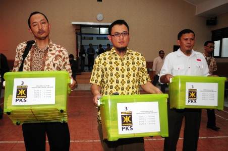 Seluruh Caleg dari PKS Belum Lengkapi Persyaratan