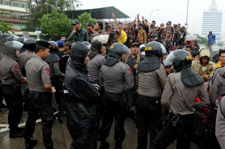Polres Kudus Dibantu Satpol PP untuk Pengamanan Pilbup dan Pilgub Jateng
